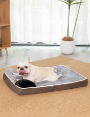 RAIKOU orthopedic dog bed for small and large dogs, fluffy dog ​​mat, washable dog mattress with dog cushion, dog sleeping place