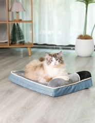 RAIKOU orthopedic dog bed for small and large dogs, fluffy dog ​​mat, washable dog mattress with dog cushion, dog sleeping place