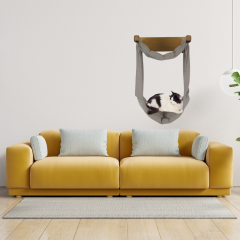 Modern Wall Mounted Cat Scratching Post - Functional and Stylish Scratching Post for Small Apartments