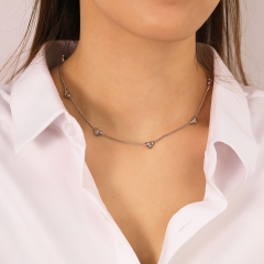 Collier en acier inoxydable LOVE DIAMOND