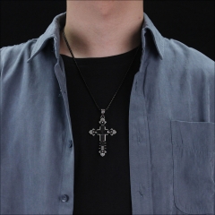 Collier homme à motifs