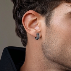 Patterned Men's Earrings