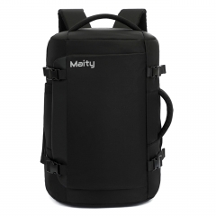 Travel Backpack 40L, Hand Luggage Backpack for Men, Laptop Backpack up to 17 inches, Waterproof, Black