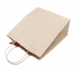 Paper bag with handle