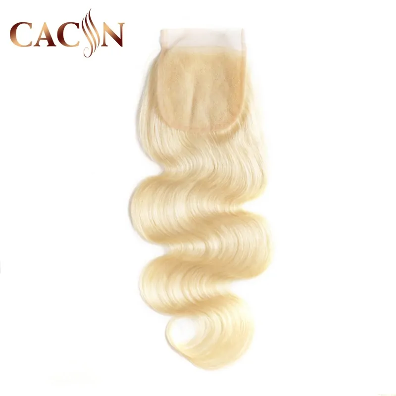 613 blonde 4x4 lace closure, Bleached 613 hair color, 613 Brazilian hair body wave