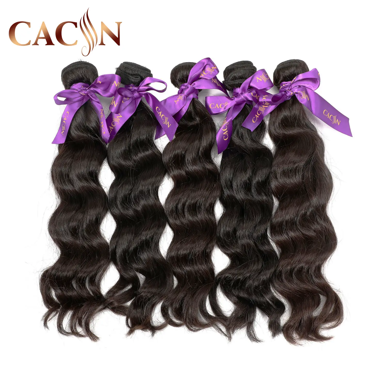 Raw virgin Indian human hair weave styles natural wave 1 bundle, raw hair, free shipping