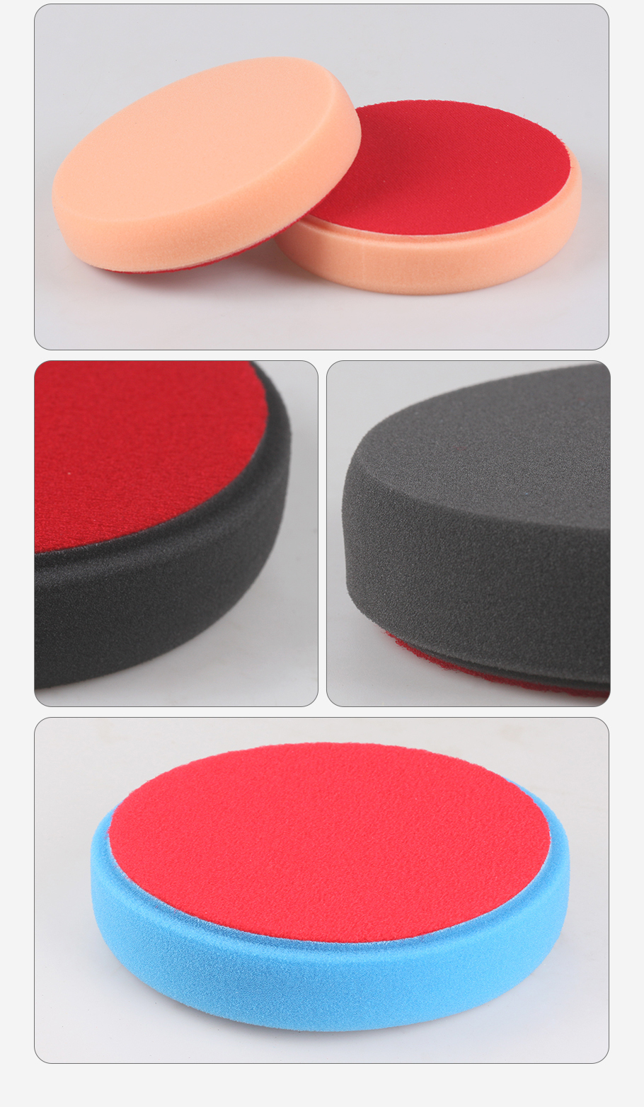 SPTA 6inch 150mm Car polishing pads Foam Buffing Polishing Pads Buffing