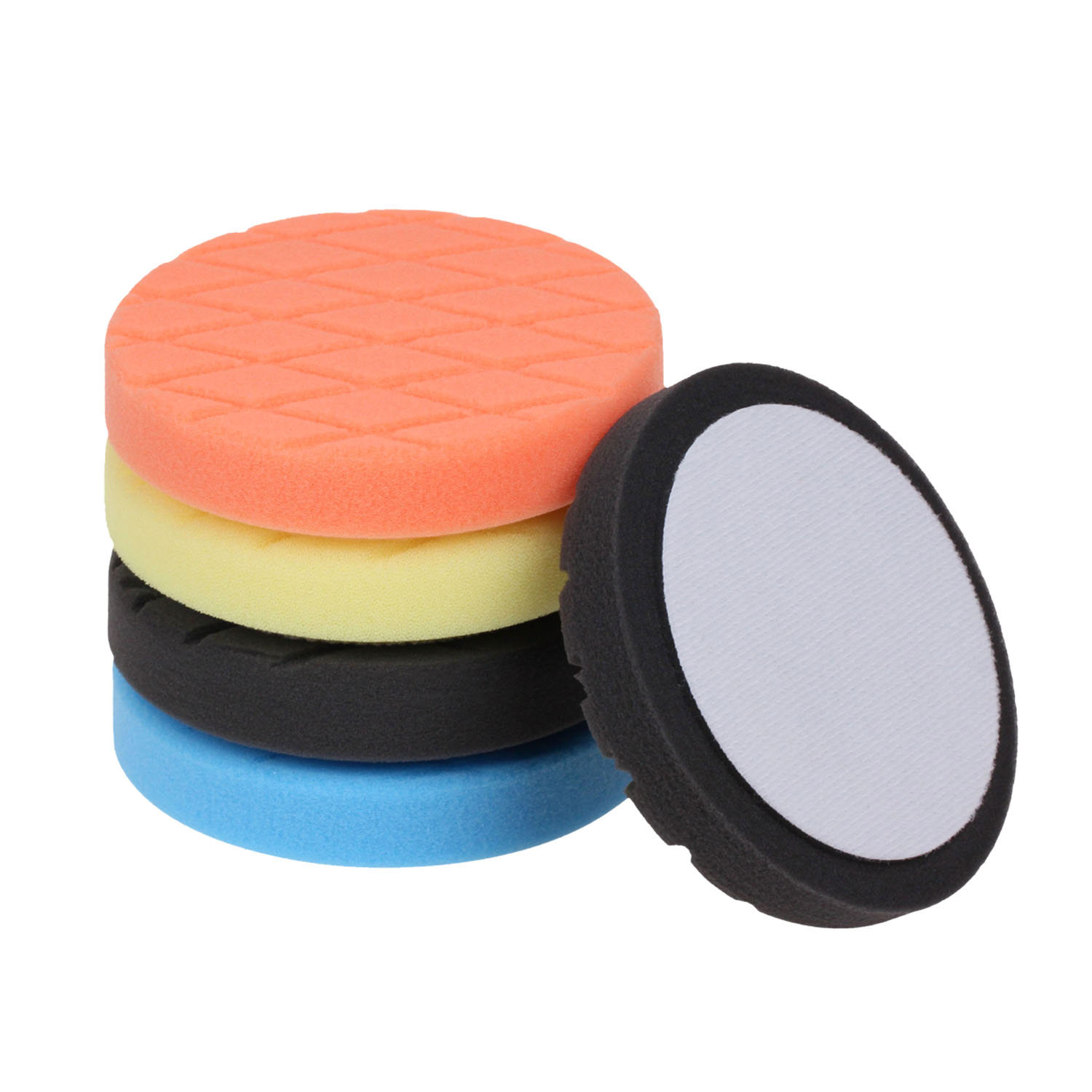 SPTA 5" (125mm) Compound Polishing Pads Buffing Polishing Pads Set For Car Polisher,Polishing