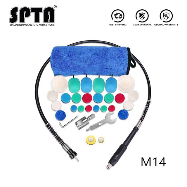 SPTA Mini Detail Polish Pad car Polishing Pad for Dremel Polisher Drill