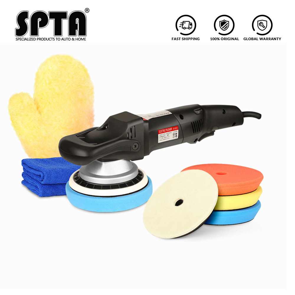 SPTA 5inch and 6inch 1200W Forced rotation Dual Action polisher, DA