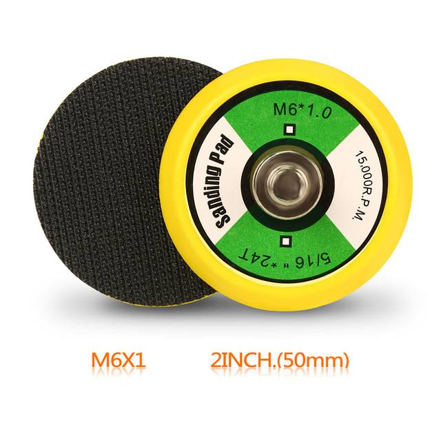 SPTA Backer Backing Plate Pad 2Inch/3inch/4inch/5inch/6inch Hook&Loop