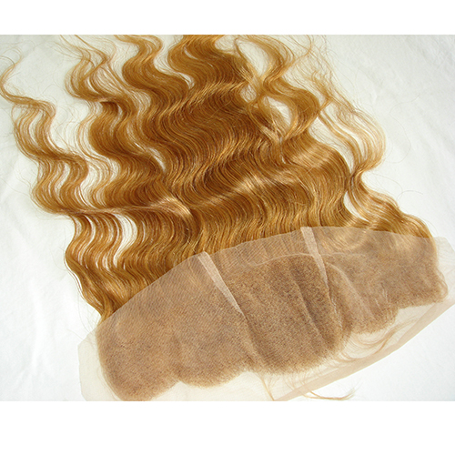 Honey Blonde Lace Frontal Closure Virgin Hair Ear To Ear Full Lace Frontal Hair