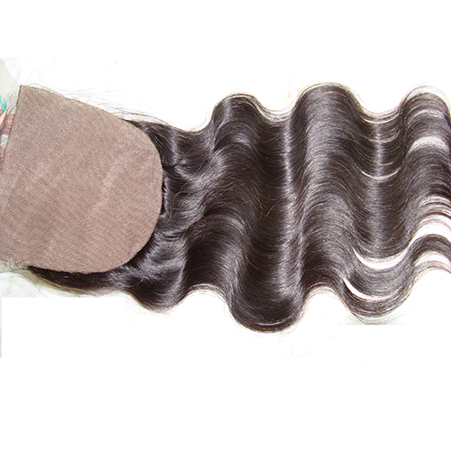 5x5 Silk Closure  Hidden Knots Human Hair Closure Body Wave Silk Top Lace Closures
