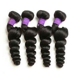 Loose Wave Human Hair Bundles 100% Human Hair Weaving 3pcs/Lot Wavy Hair Extensions