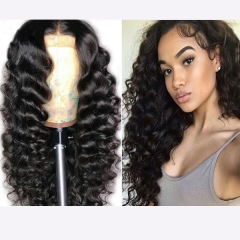 150% Density Loose Wave Wig Pre Plucked Lace Front Human Hair Wigs With Baby Hair Remy Glueless Lace Frontal Wig