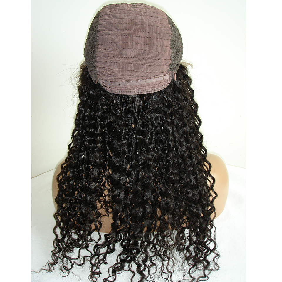 Pineapple Wave Lace Front Wig With Baby Hair Virgin Human Hair Lace Wig