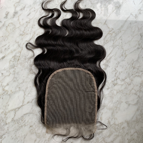 Transparent Lace Closure 7x7 Body Wave Hair Closure Natural Hairline With Baby Hair