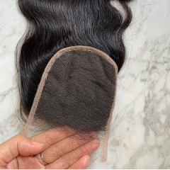 HD Lace Closure 4x4 Body Wave HD Lace Closure Pre Plucked Hairline Human Hair Closure