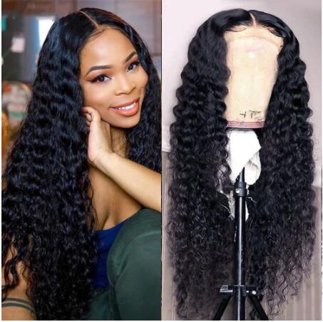 Deep Wave 5x5 HD Lace Closure Wig Human Hair HD Lace Wigs Deep Wave Closure Wigs