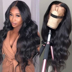 Body Wave Full Lace Wig Human Hair Lace Wig With Baby Hair Pre Plucked Natural Hairline Hair Wig For Black Women