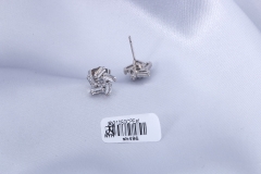 Fashion Zircon Star Geometric Stud Earring