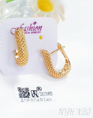 Earrings Gold Copper