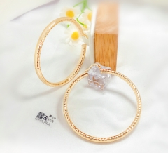 Earrings Gold Copper