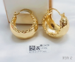 Earrings Gold Copper