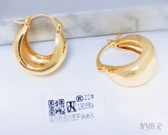 Earrings Gold Copper