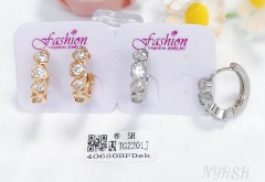 Earrings Heart Shape Diamond