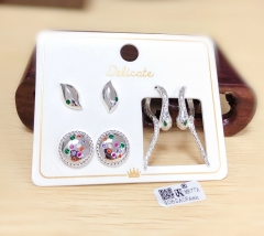 Earrings Silver Polished