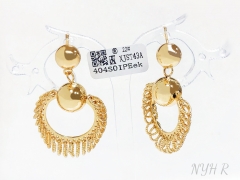 Earrings Gold Copper