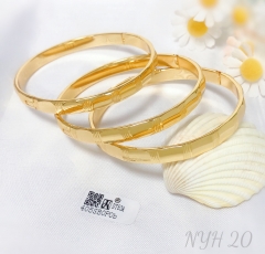 Bracelet Gold Polished Set