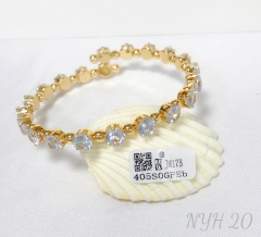 Bracelet gold splicing process