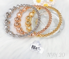 Bracelet Gold/Silver/Rose Gold Beads