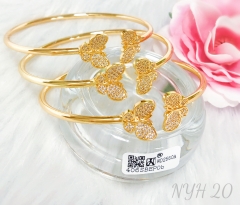 Bracelet Gold Butterfly Set