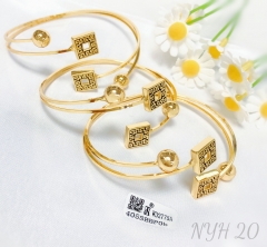 Bracelet Gold Irregular Set