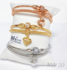 Bracelet Irregular Gold/Silver/Rose Gold Set