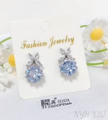 Earrings Silver Zirconia