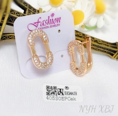 Earrings Gold Irregular