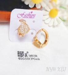 Earrings Gold Copper