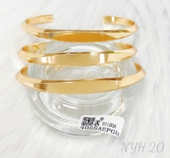 Bracelet Gold Polished Set