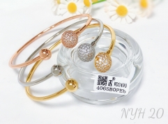 Bracelet Gold Silver Rose Gold Set