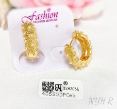 Earrings Gold Irregular