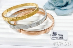 Bracelet Gold Silver Rose Gold Set