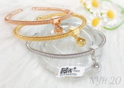 Bracelet Gold Silver Rose Gold Set