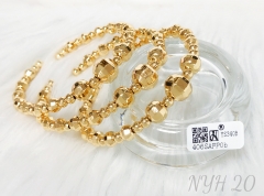 Bracelet Gold Beaded Set