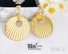 Earrings Gold Copper