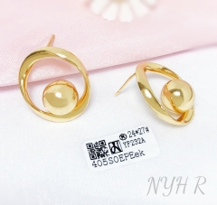 Earrings Gold Irregular