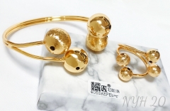 Bracelet Ring Gold Irregular